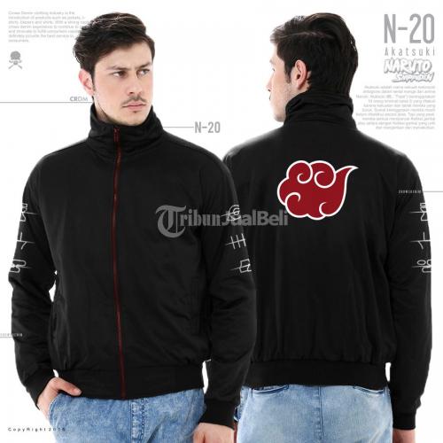 Jual Jas Pria Exclusive Jaket-Korean | JAKET ANIME NARUTO - AKATSUKI (NEW)