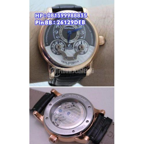 MONTBLANC Twin Barrels (BLG) Straps Leather