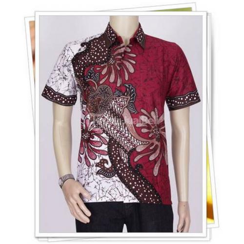 Jual Kemeja Batik Blok Merah Jakarta Pusat
