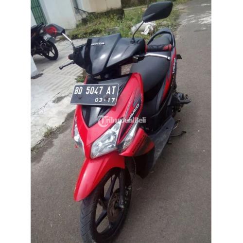 Honda Vario Tahun 2007 Hitam Merah Mulus Terawat Mesin Aman Tinggal Gas