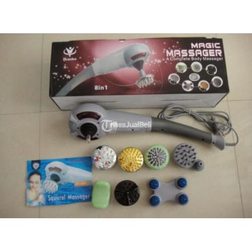 Pijat Dengan 8 Kepala Pijat Magic Hand Massager Alat Praktis Harga Murah - Jakarta