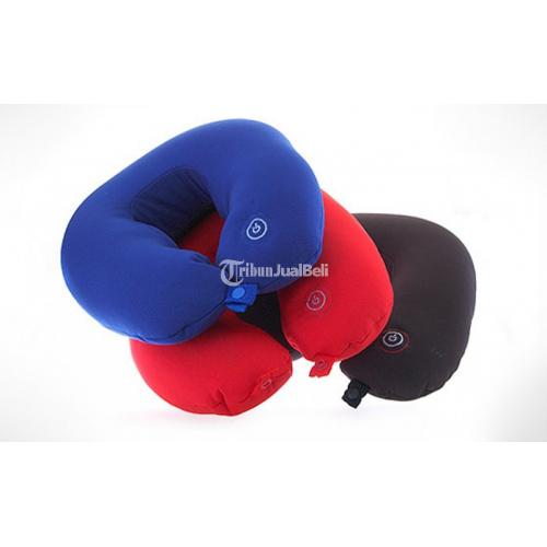 Neck Massage Cushion Bantal Angin Praktis Untuk Traveler Harga Murah - Jakarta
