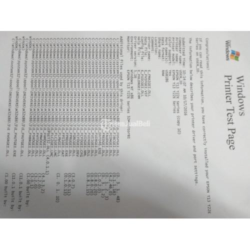 Printer Epson Stylus T13X Seken Mulus Istimewa Harga Murah di Bandung ...