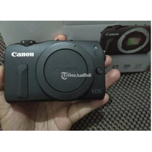 Kamera Mirrorless Canon Murah EOS M Body Only Seken Mulus Fullbox di