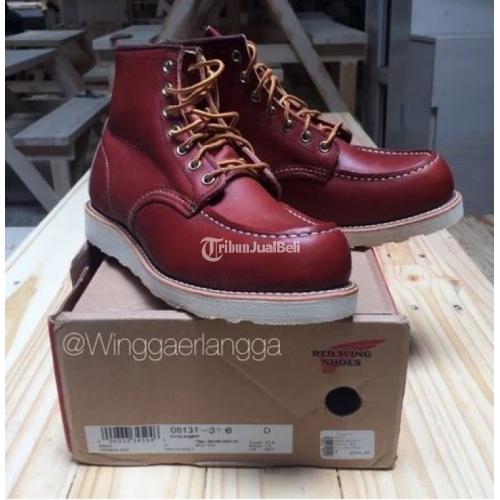 Sepatu Boots Merk Red Wing 8131 Oro Russet Size 42 BNIB Original
