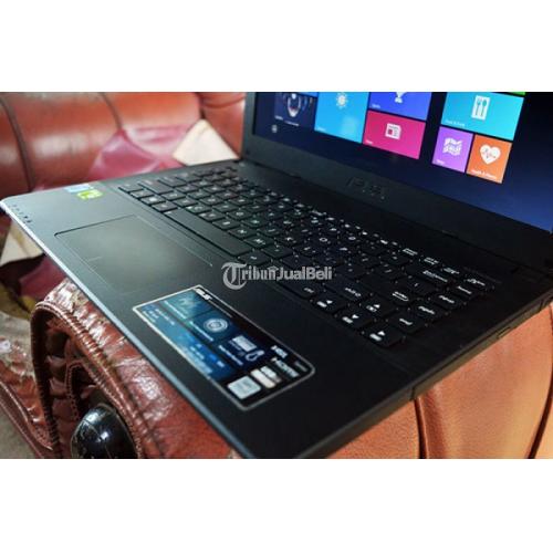 Laptop Asus X452L Slim RAM 2GB DDR 3 HDD 500GB Core i3 Mulus Normal - Bandung