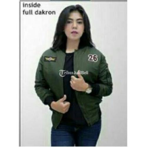 Jaket Bomber Wanita Merk Bleshero Bahan Mayer Murah - Jakarta
