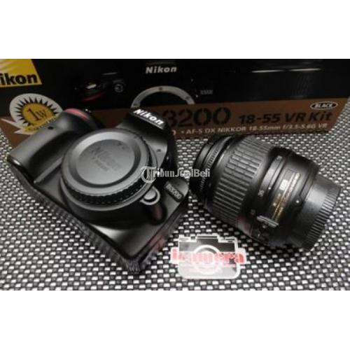 Kamera DSLR Nikon D3200 Second Fullset Harga Murah di Yogyakarta
