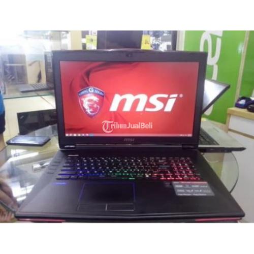 Laptop Gaming Msi Dominator Gt72 Core I7 Ram 32GB Second Fullset - Tangerang
