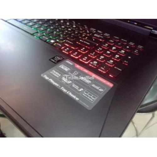 Laptop Gaming Msi Dominator Gt72 Core I7 Ram 32GB Second Fullset - Tangerang