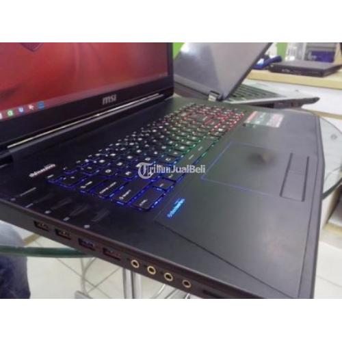Laptop Gaming Msi Dominator Gt72 Core I7 Ram 32GB Second Fullset - Tangerang