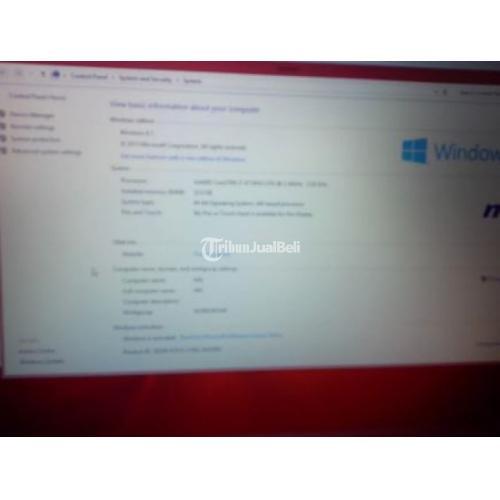 Laptop Gaming Msi Dominator Gt72 Core I7 Ram 32GB Second Fullset - Tangerang