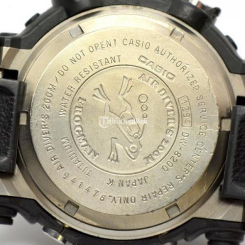 Jam Tangan GdiShock Frogman DW8200 Fungsi Normal Watch Only di