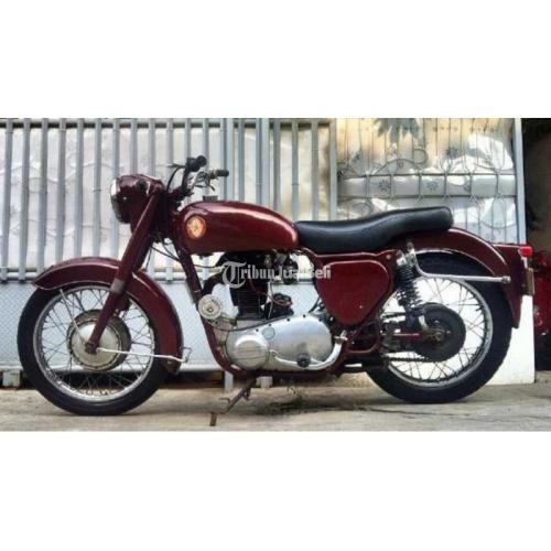 Motor Klasik Istimewa Buatan Inggris Merk BSA Tahun 1956 Mulus Orisinil ...