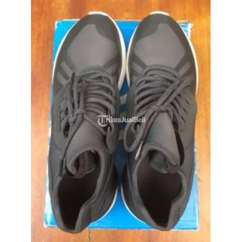 Sepatu Sneaker Murah Adidas Tubular Runner Dark Grey Seken Mulus