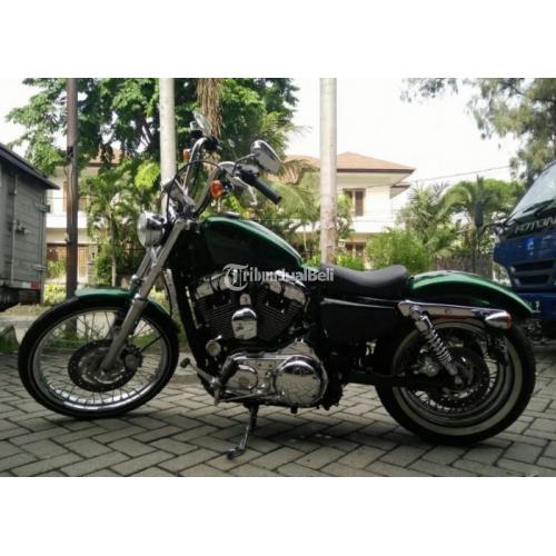 Harley Davidson Sportster XL1200V Tahun 2013 Warna Hijau Kondisi