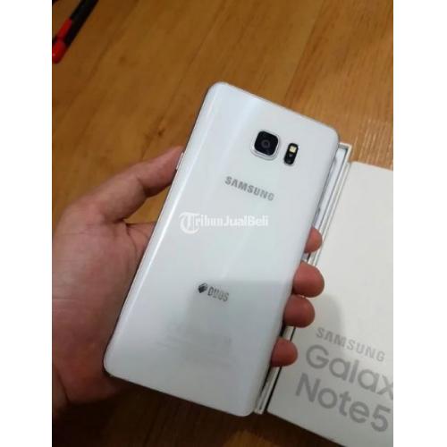 Samsung Galaxy Note 5 N9208 White Fullset Original Harga Nett - Jakarta Selatan