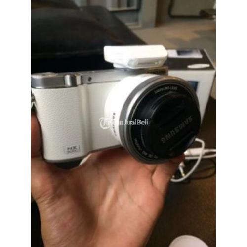 Kamera Mirrorless Samsung NX3000 White Second Harga Murah di Bandung