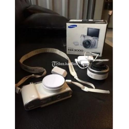 Kamera Mirrorless Samsung NX3000 White Second Harga Murah di Bandung