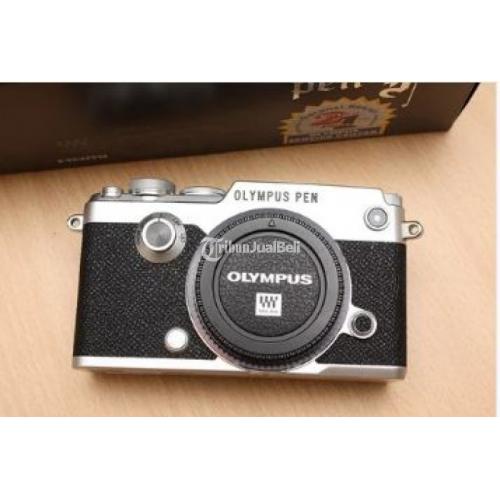 Kamera Olympus Pen F Silver Body Only Full Set Original Harga