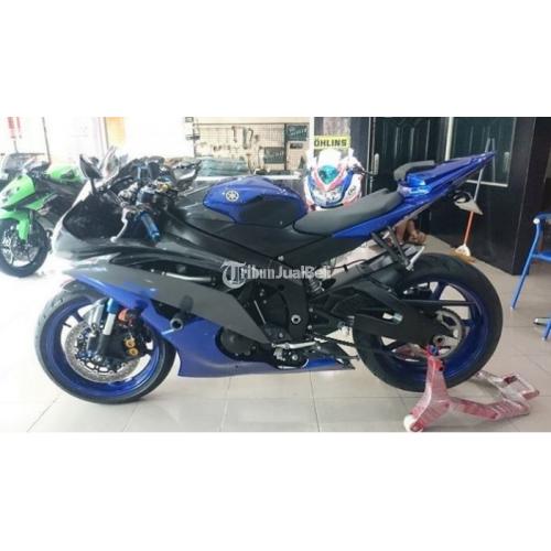 Yamaha YZF R6 2014 Seken Race Blue Full Paper 2014 Plat Jambi Kondisi Istimewa - Surabaya
