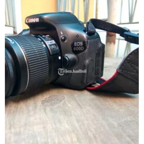 Rental Kamera DSLR Canon Eos 600D Black Murah Diskon Hot di Yogyakarta
