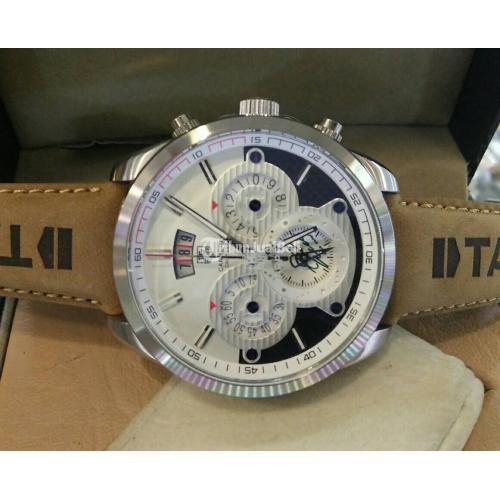 Jam Tag Heuer Carrera Calibre 1887 CR7 Brown Silver Tribun JualBeli jam-tag-heuer-carrera-calibre-1887-cr7-brown-silver-tribun-jualbeli