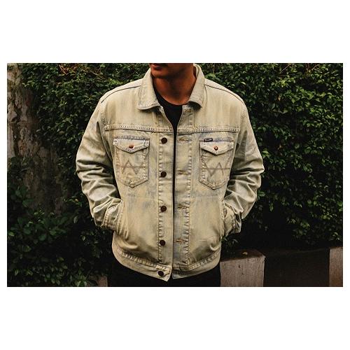 Jaket jeans wrangler discount original