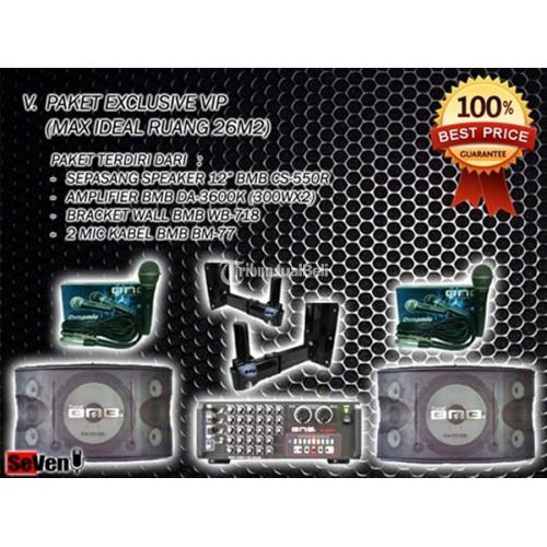 BMB SPEAKER KARAOKE PAKET EXCLUSIVE VIP