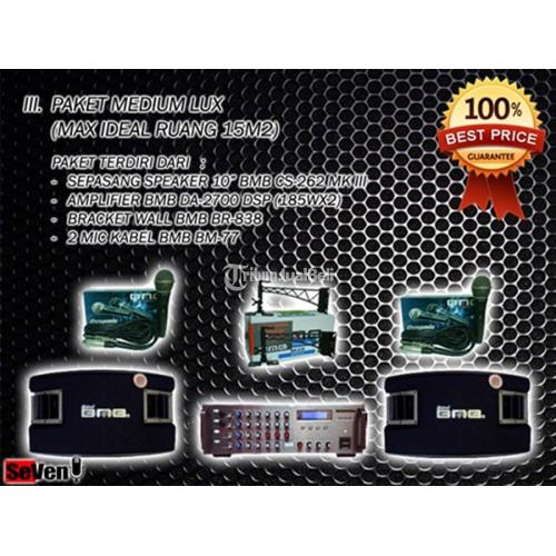 BMB SPEAKER KARAOKE PAKET MEDIUM LUX