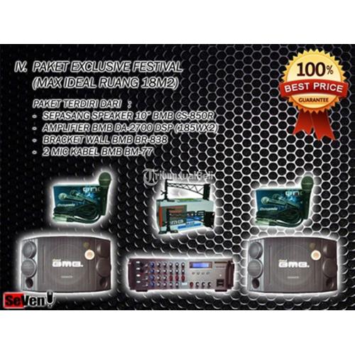 Speaker Karaoke Design Room BMB Paket EXCLUSIVE Festival - Malang