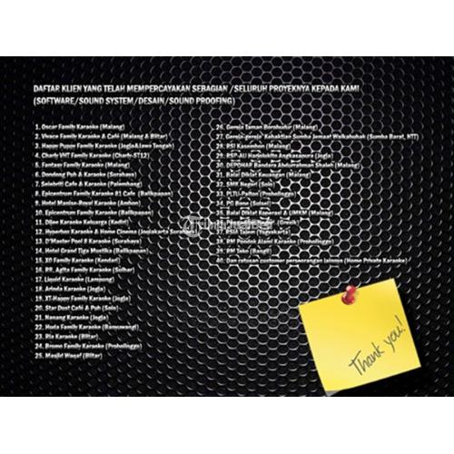 Speaker Karaoke Design Room BMB Paket EXCLUSIVE Festival - Malang