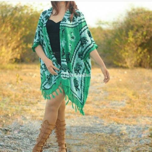 Outer Vintage Bahan Rayon Bermotif Model Terbaru Harga Murah - Denpasar
