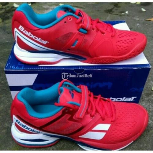 Sepatu Tennis Babolat Size 40 40.5 Original Murah Warna Merah di