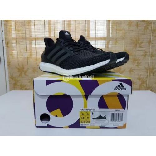 Sepatu adidas Original Ultra Boost Black Core Size 43 1/3 BNIB di