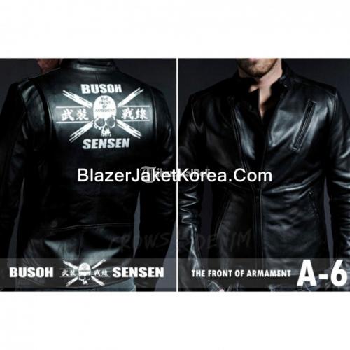 Jaket Kulit TFOA Generation 4th Kode : A-6 - Hitam Barang Ready & Stock Terbatas - Yogyakarta