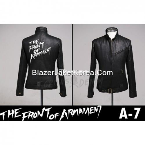 Jaket Kulit TFOA Generation 5th Kode : A-7 - Hitam Kondisi Baru & Berkualitas Tinggi - Yogyakarta