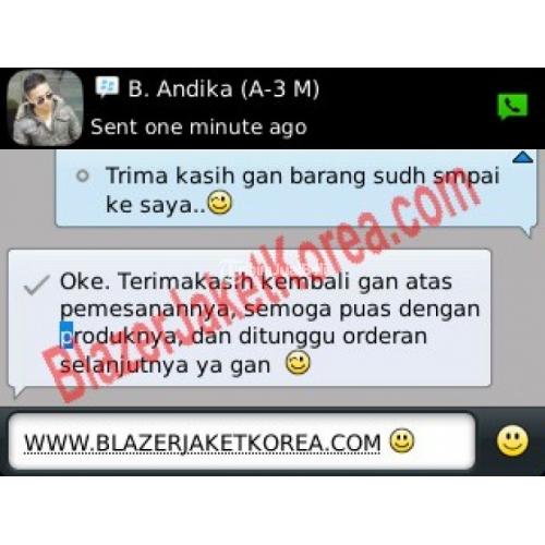 Jaket Kulit TFOA Generation 5th Kode : A-7 - Hitam Kondisi Baru & Berkualitas Tinggi - Yogyakarta