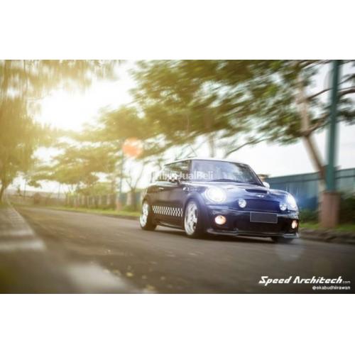 Mini Cooper S Turbo Tahun 2010 Black Keren Sudah Modifikasi Simpel - Jakarta