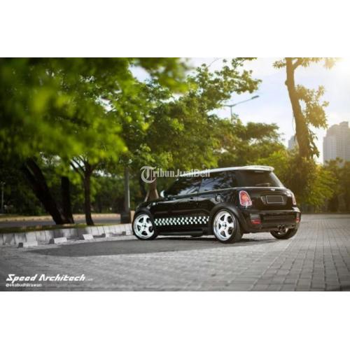 Mini Cooper S Turbo Tahun 2010 Black Keren Sudah Modifikasi Simpel - Jakarta