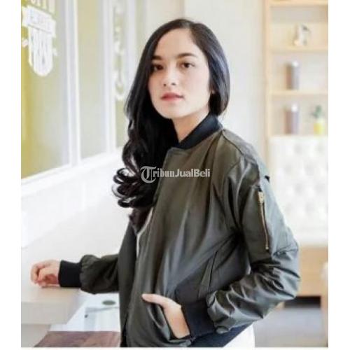 Jaket Bomber Army Unisex Banyak Pilihan Warna Harga Murah - Jawa Timur