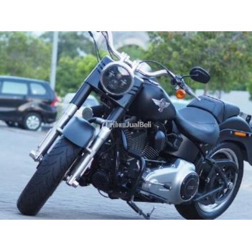 Moge Harley Davidson Fatboy Lo 2013 Black Second BaddydiEbony