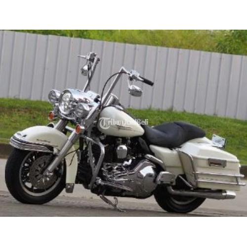 Harley Davidson Roadking Tahun 1996 Evolution White Karbu Harga Miring - Jawa Barat