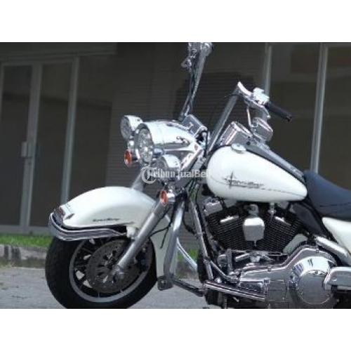 Harley Davidson Roadking Tahun 1996 Evolution White Karbu Harga Miring - Jawa Barat