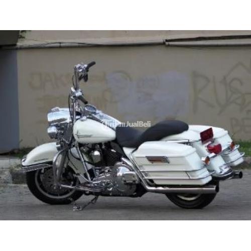 Harley Davidson Roadking Tahun 1996 Evolution White Karbu Harga Miring - Jawa Barat