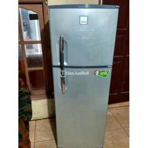 Kulkas 2 Pintu Bekas Merek Polytron Fresh & Elegant Refri Murah Normal Segel - Jakarta