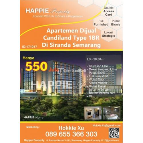 Apartemen Apartment Type 1BR Candiland Di Siranda Harga Murah - Semarang
