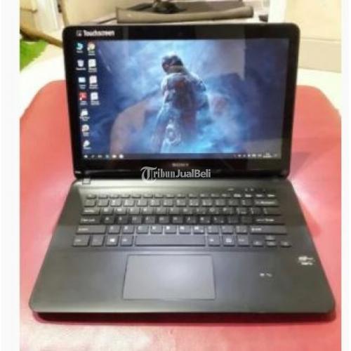 Laptop Sony Vaio Core i3 RAM 4GB Touchscreen Bekas Second Murah di