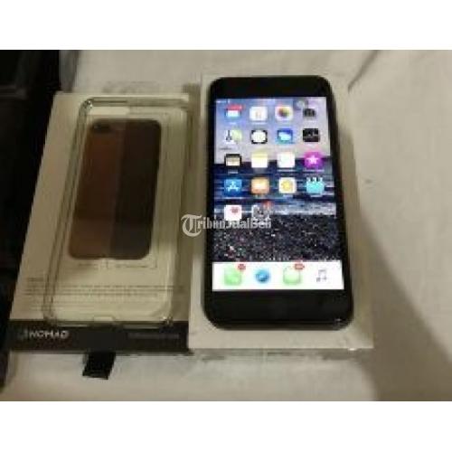 Apple iPhone 7+ Bekas Warna Space Grey 128 GB Fullset Seperti Baru No