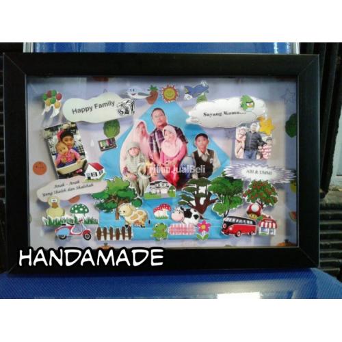 Kado Unik Scrapeframe 3D Pre Order 2 Hari Harga Terjangkau - Yogyakarta